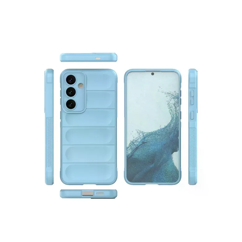 Samsung Galaxy S24 Kılıf Optimum Silikon - Sky Blue