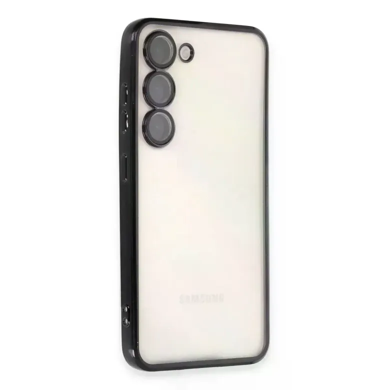 Samsung Galaxy S24 Kılıf Razer Lensli Silikon - Siyah