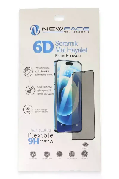 Samsung Galaxy S24 Plus 6D Antistatik Mat Serak Hayalet Nano Ekran Koruyucu