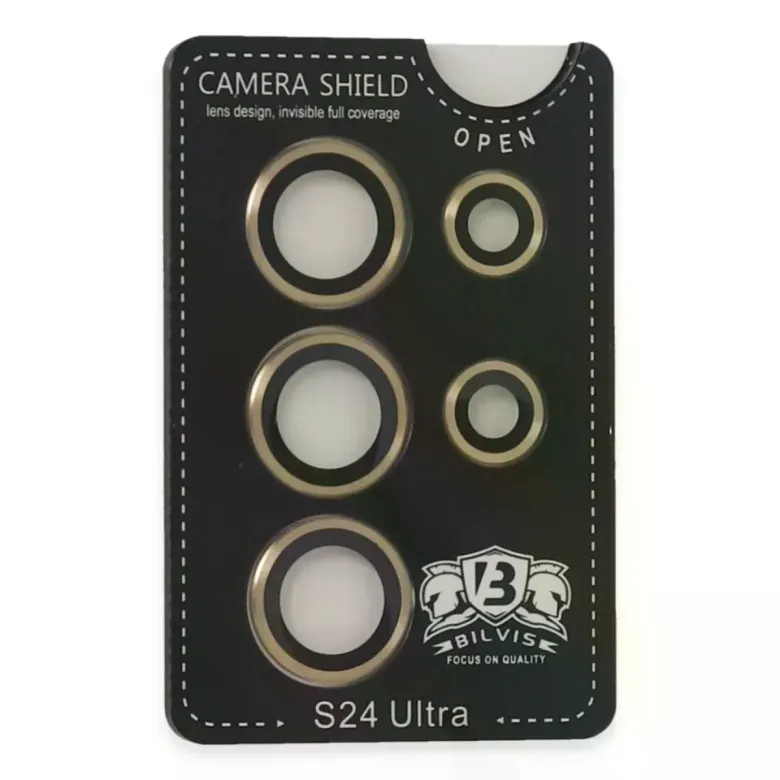 Samsung Galaxy S24 Ultra Bilvis Titan Kamera Lens - Gold