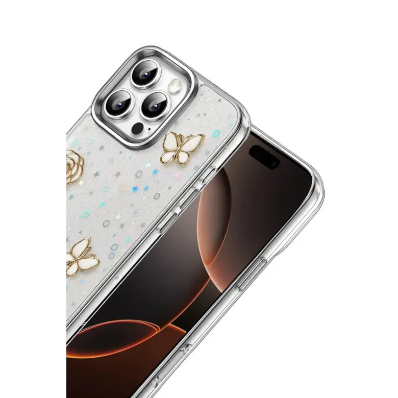 Samsung Galaxy S24 Ultra Fiyonk Desenli Kapak - Desen 3