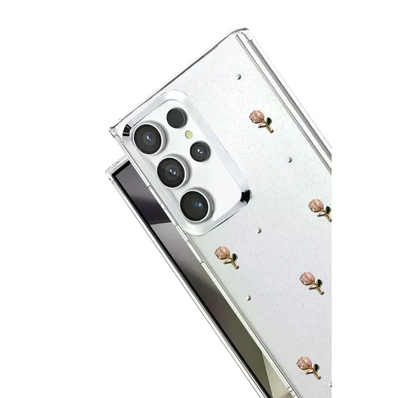Samsung Galaxy S24 Ultra Fiyonk Desenli Kapak - Desen 6