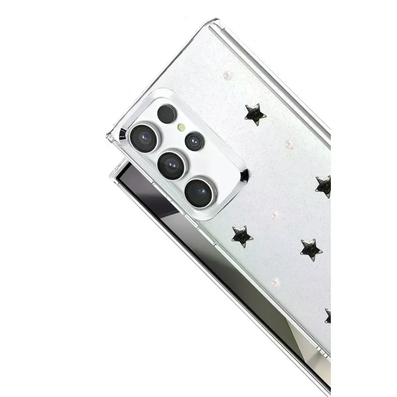 Samsung Galaxy S24 Ultra Fiyonk Desenli Kapak - Desen 7