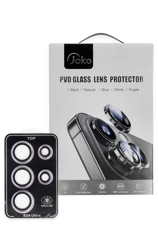 Samsung Galaxy S24 Ultra PVD Metal Kamera Lens - Pembe