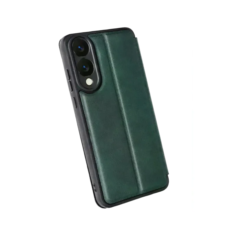 Samsung Galaxy S25 Edge Flip Cover - Koyu Yeşil