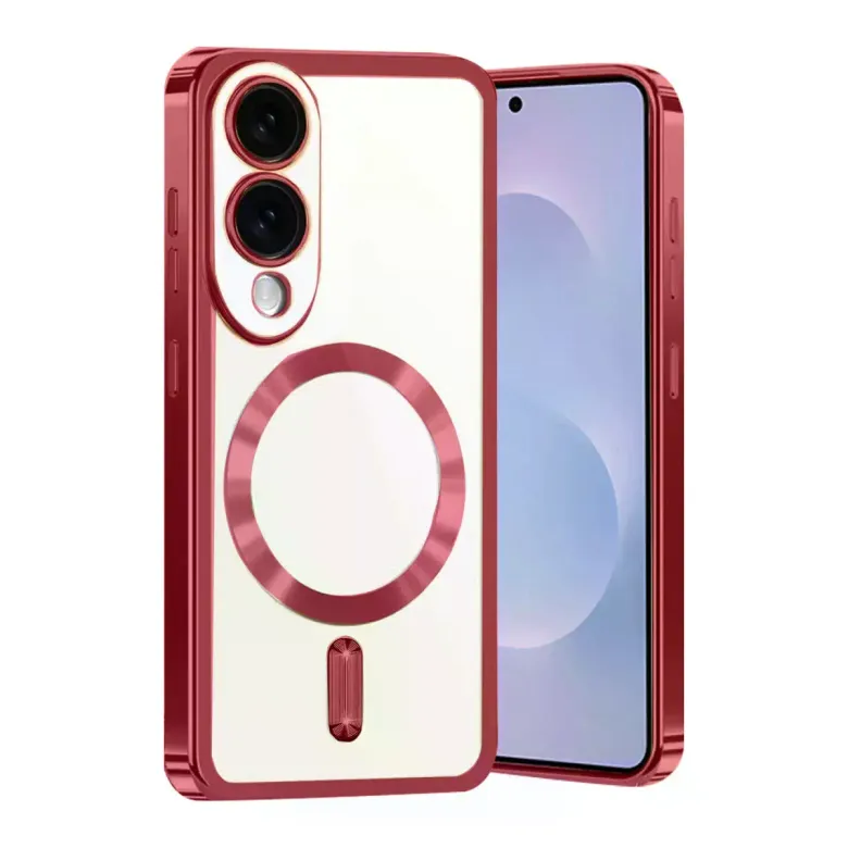 Samsung Galaxy S25 Edge Kross Magneticsafe Kapak - Kırmızı
