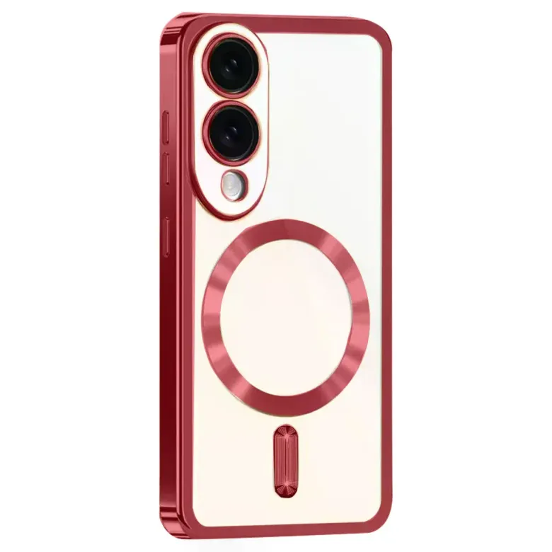 Samsung Galaxy S25 Edge Kross Magneticsafe Kapak - Kırmızı