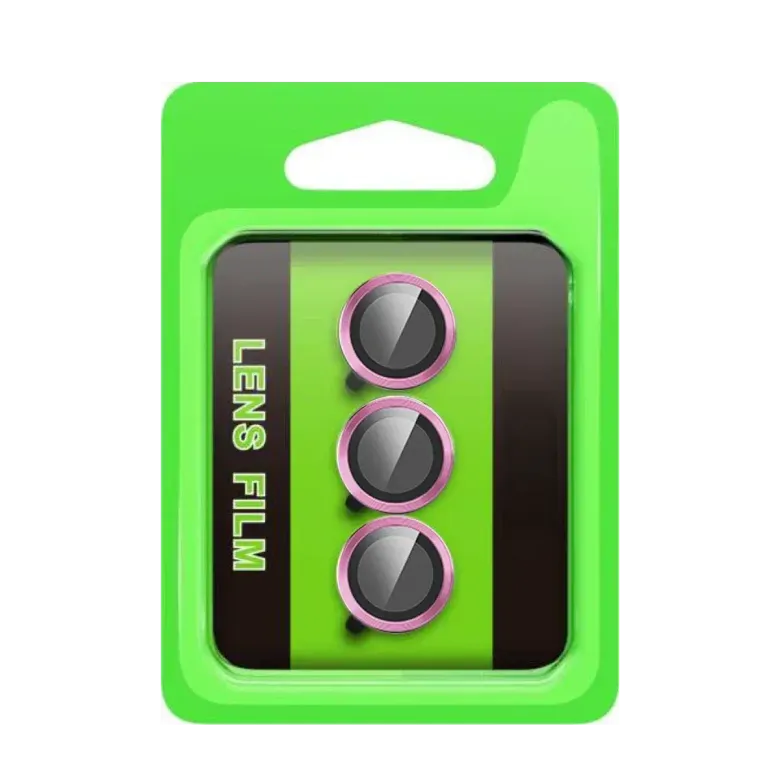 Samsung Galaxy S25 FE Raze Metal Kamera Lens - Pembe