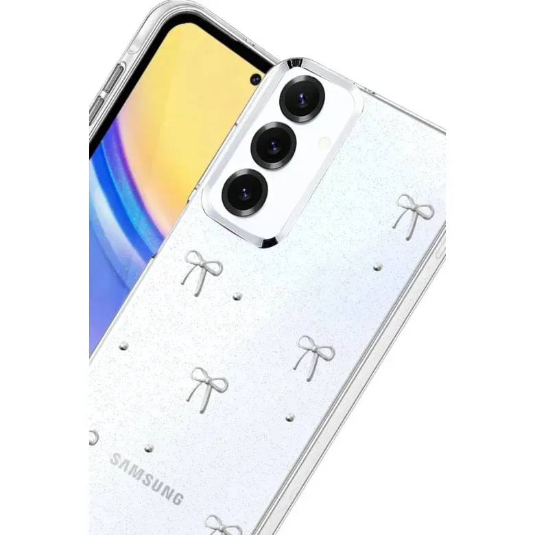 Samsung Galaxy S25 Fiyonk Desenli Kapak - Desen 5