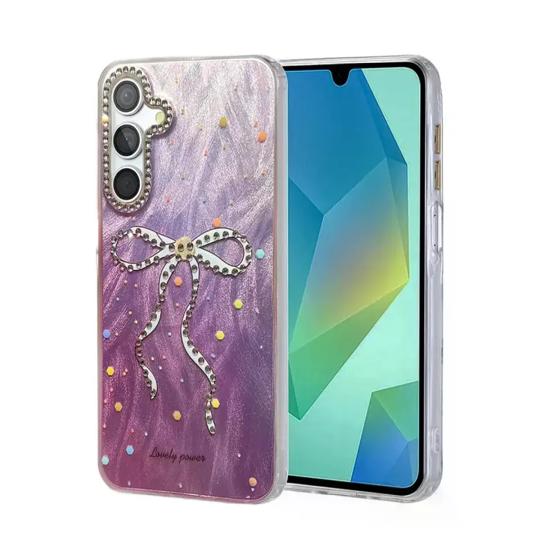 Samsung Galaxy S25 Kılıf Blade Aynalı Desenli Kapak - Desen 1