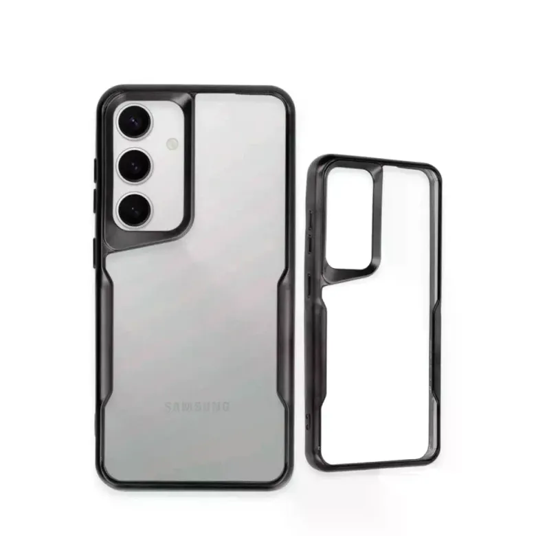 Samsung Galaxy S25 Kılıf Boyi Silikon Kapak - Siyah