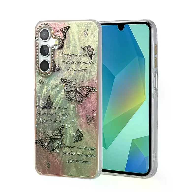 Samsung Galaxy S25 Plus Kılıf Blade Aynalı Desenli Kapak - Desen 6