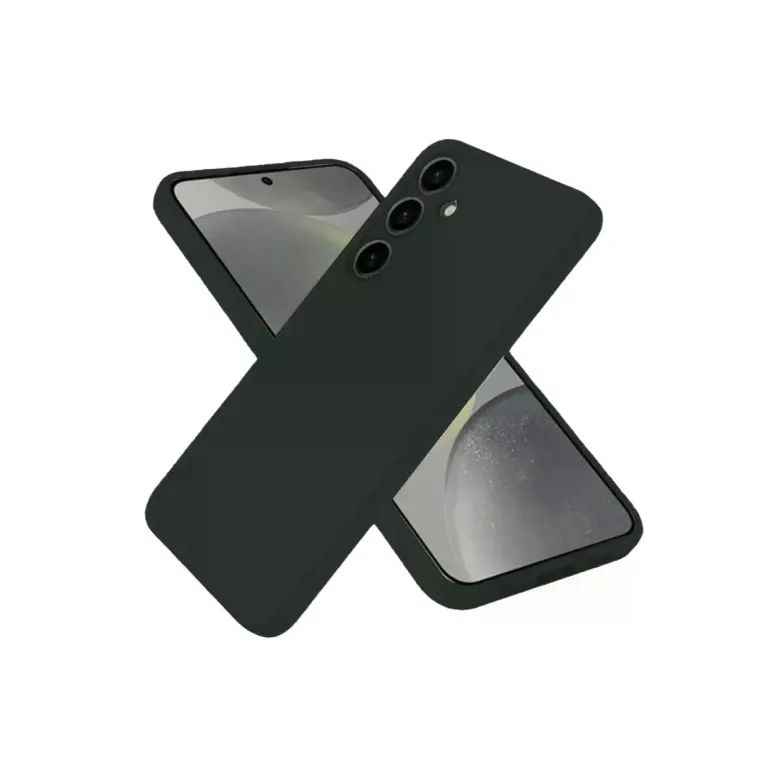 Samsung Galaxy S25 Plus Kılıf Nano İçi Kadife Silikon - Siyah