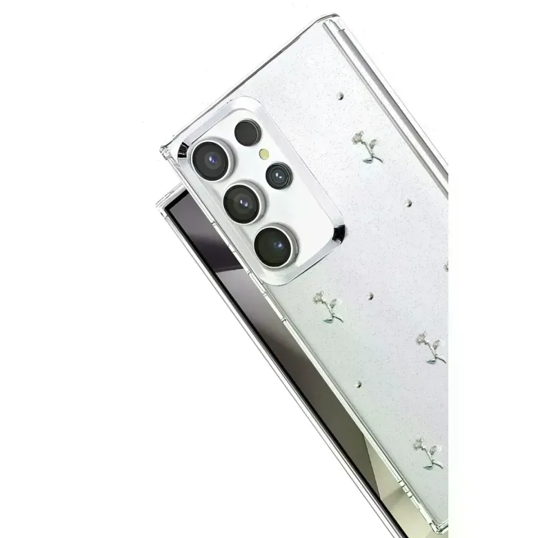 Samsung Galaxy S25 Ultra Fiyonk Desenli Kapak - Desen 4