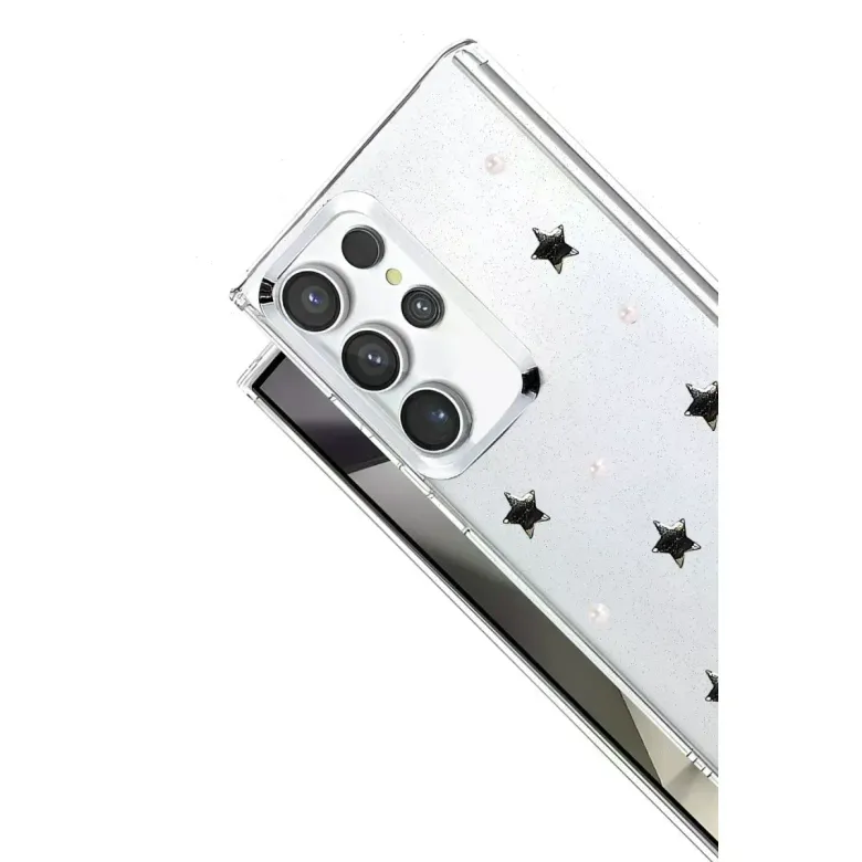 Samsung Galaxy S25 Ultra Fiyonk Desenli Kapak - Desen 7