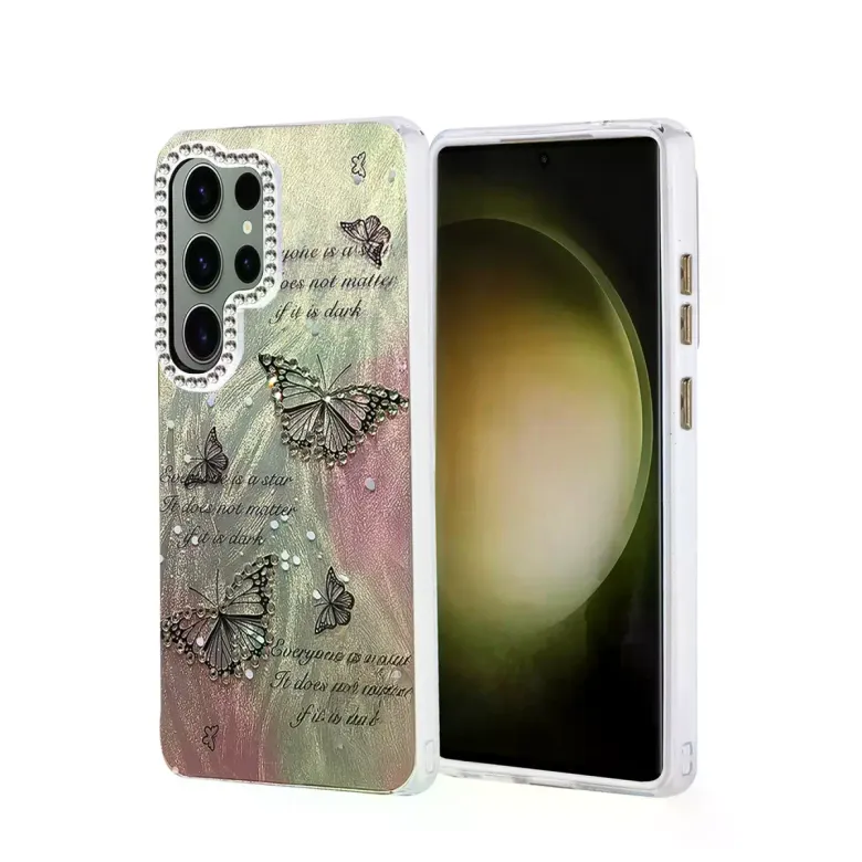 Samsung Galaxy S25 Ultra Kılıf Blade Aynalı Desenli Kapak - Desen 6