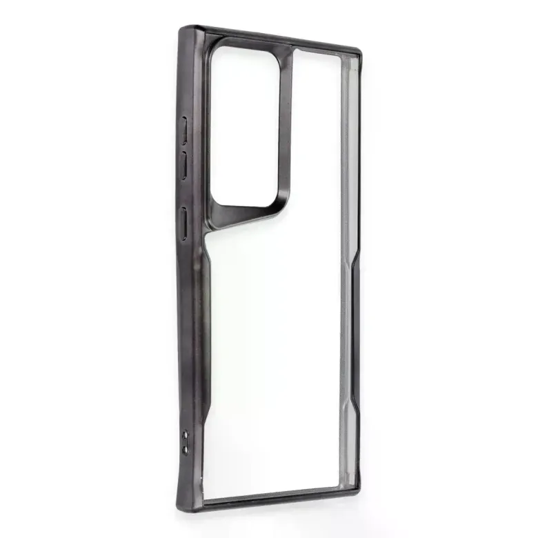 Samsung Galaxy S25 Ultra Kılıf Boyi Silikon Kapak - Siyah