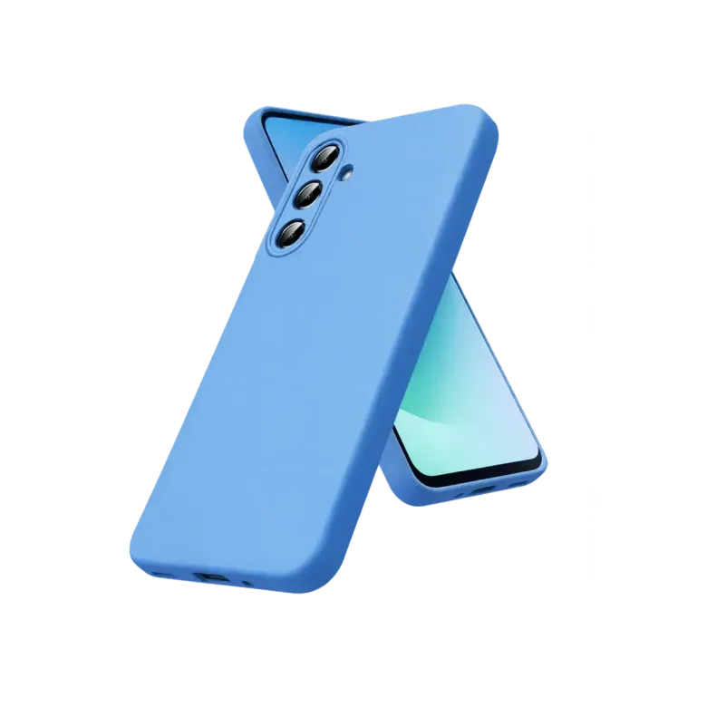 Samsung Galaxy S26 FE Nano içi Kadife Silikon - Mavi