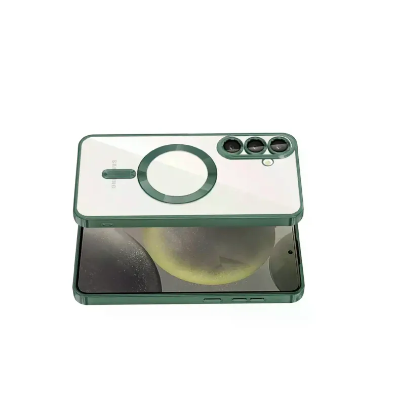 Samsung Galaxy S26 Kross Magneticsafe Kapak - Koyu Yeşil