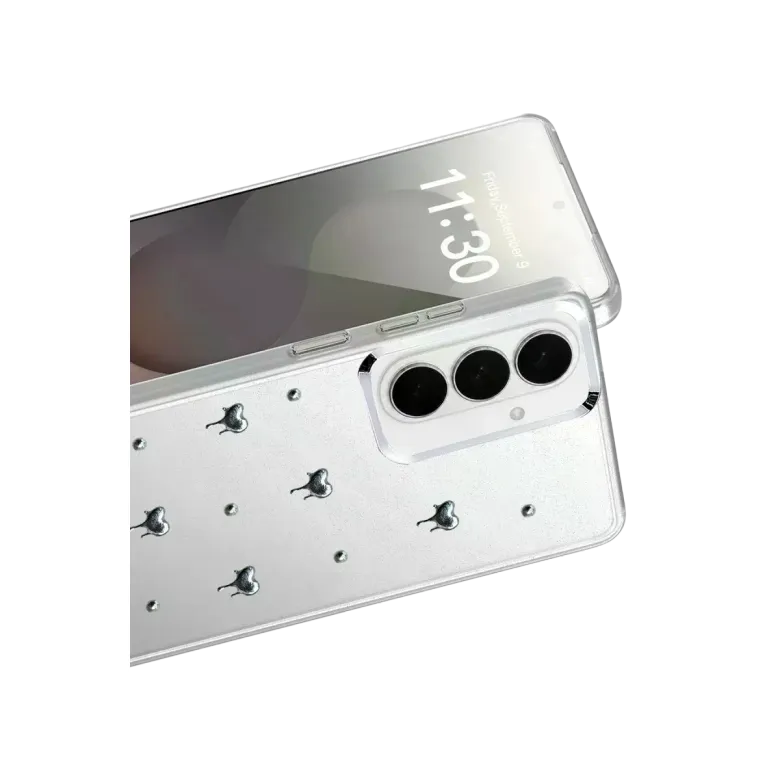 Samsung Galaxy S26 Plus Fiyonk Desenli Kapak - Desen 1