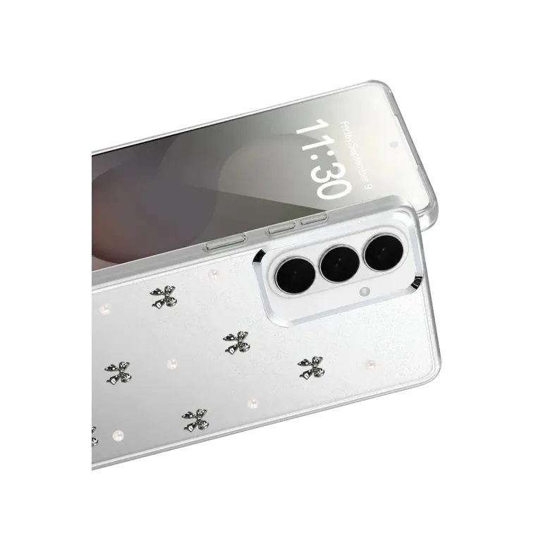 Samsung Galaxy S26 Plus Fiyonk Desenli Kapak - Desen 8