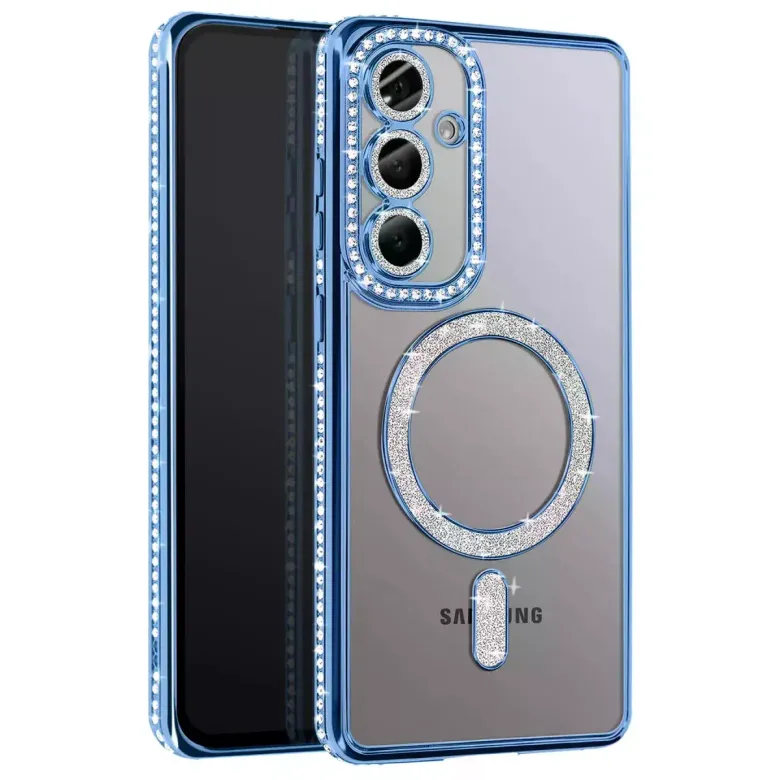Samsung Galaxy S26 Plus Joke Simli Magneticsafe Kılıf - Mavi