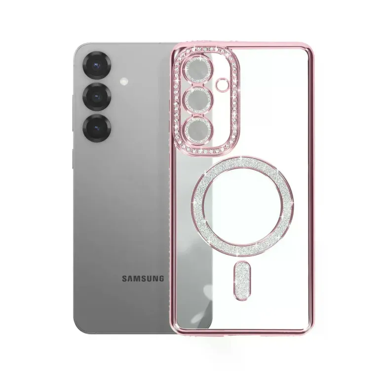Samsung Galaxy S26 Plus Joke Simli Magneticsafe Kılıf - Pembe