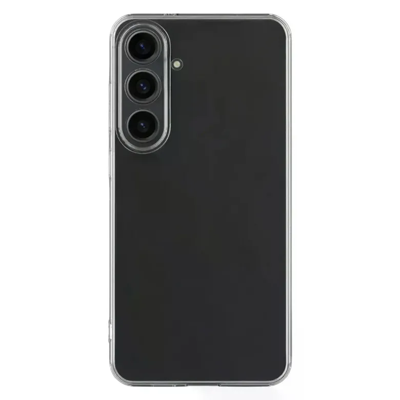 Samsung Galaxy S26 Plus Lüx Şeffaf Silikon - Şeffaf