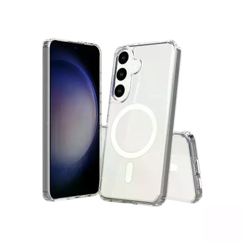 Samsung Galaxy S26 Plus Magneticsafe Şeffaf Silikon - Şeffaf
