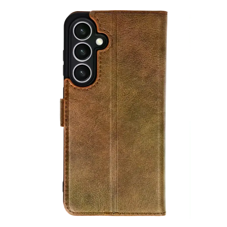 Samsung Galaxy S26 Plus Trend S Plus Kapaklı Kılıf - Taba
