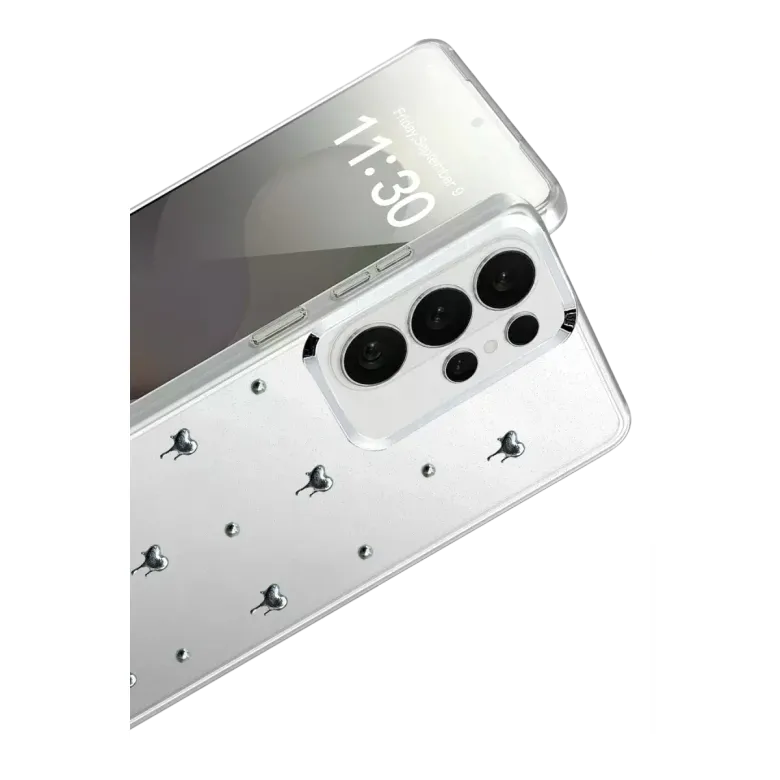 Samsung Galaxy S26 Ultra Fiyonk Desenli Kapak - Desen 1