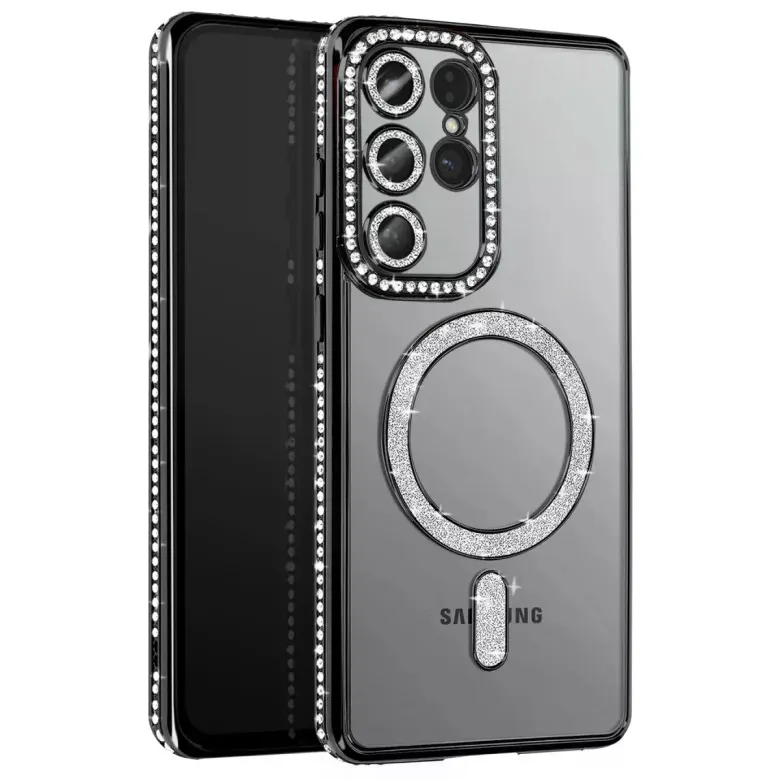 Samsung Galaxy S26 Ultra Joke Simli Magneticsafe Kılıf - Siyah