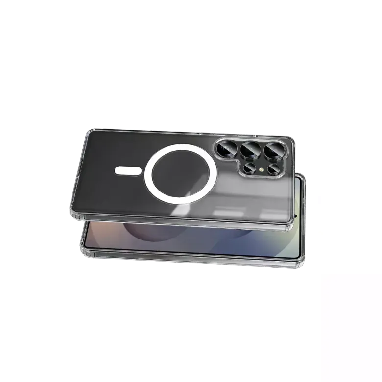 Samsung Galaxy S26 Ultra Magneticsafe Şeffaf Silikon - Şeffaf
