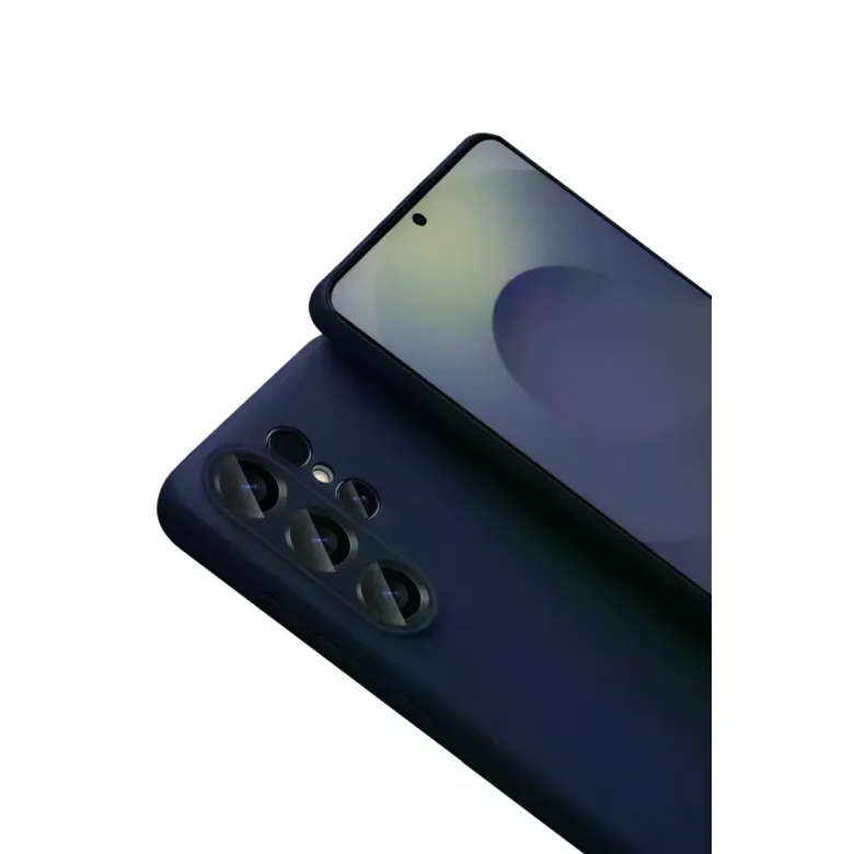 Samsung Galaxy S26 Ultra Nano İçi Kadife Silikon - Lacivert