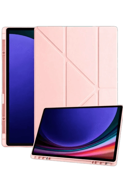 Samsung Galaxy X730 Tab S11 Kalemlikli Mars Tablet Kılıfı - Rose Gold