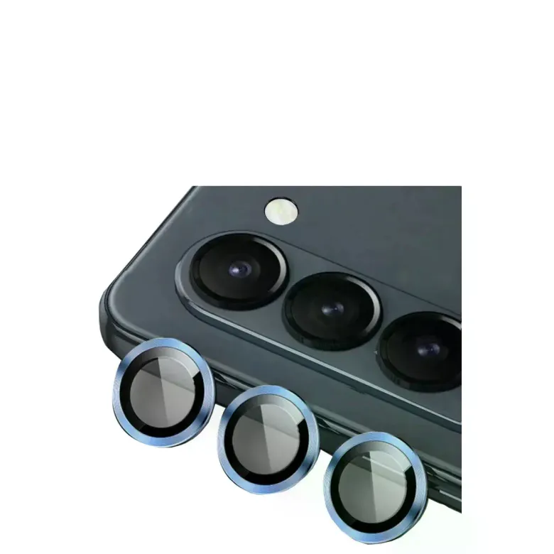 Samsung Galaxy Z Fold 5 Valdez Metal Kamera Lens - Mavi