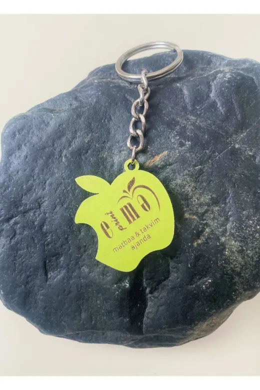 SANAT TACİRİ 3352956UTREG Elma Şeklinde Promosyon Anahtarlik