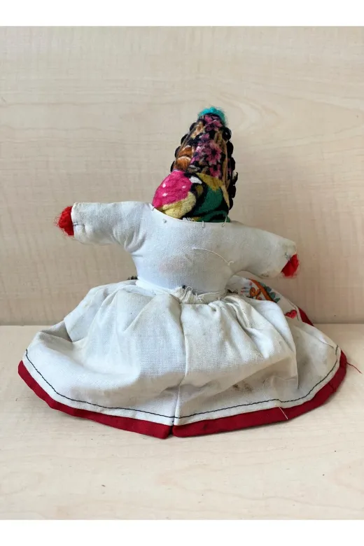 SANAT TACİRİ 338005866GE El Yapımı Köylü Kadını Oyuncak Bebek No 94