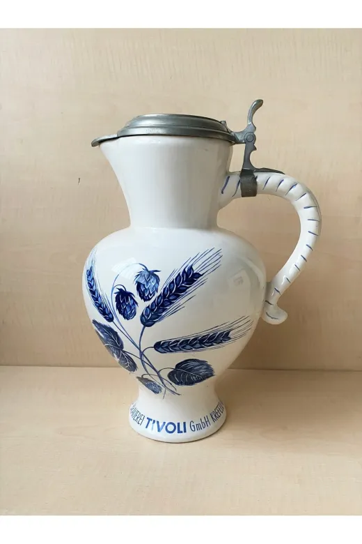 SANAT TACİRİ 8038183831F2 Avrupa Sürahi Koleksiyonluk Kalin Porselen Sürahi