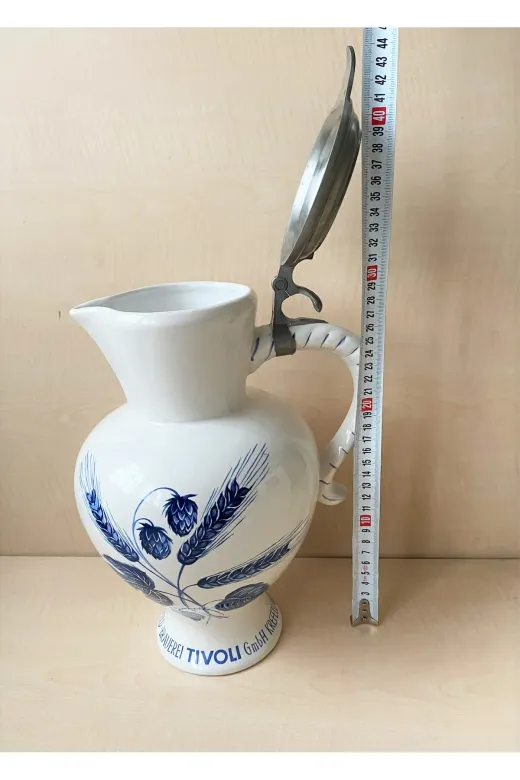 SANAT TACİRİ 8038183831F2 Avrupa Sürahi Koleksiyonluk Kalin Porselen Sürahi