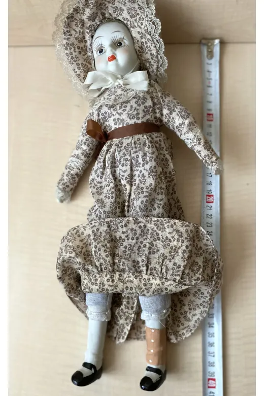 SANAT TACİRİ 837010r4n56TD 40Cm Porselen Bebek Tamiratlı Porselen Oyuncak Bebek