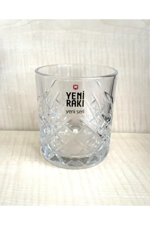 SANAT TACİRİ EK5673B25 Koleksiyonluk 1 Adet Uzun Demleme Rakisi Viski Bardaği
