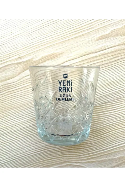 SANAT TACİRİ EK5673B25 Koleksiyonluk 1 Adet Uzun Demleme Rakisi Viski Bardaği