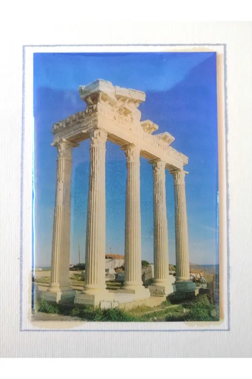 SANAT TACİRİ EK56YR9269 Apollon Tapinaği Türkiye^nin Tarihi Ve Doğal Güzellikleri Kartlari