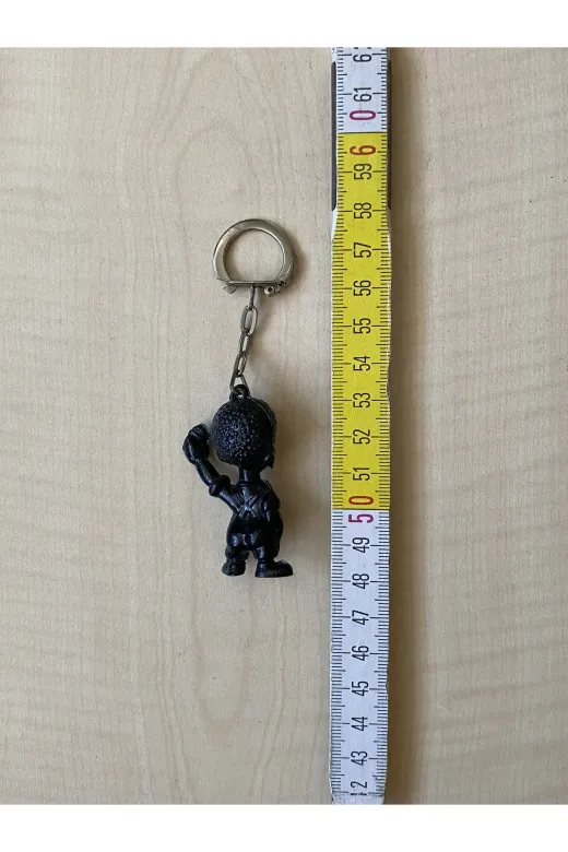 SANAT TACİRİ EK6554HOY69HG Siyah Ördek Figür Anahtarlik Mika Anahtarlik Koleksiyonluk Anahtarlik