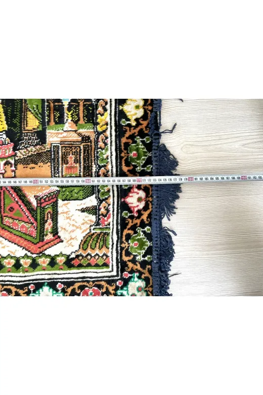 SANAT TACİRİ EK6GF3ED 117X174Cm Eskilerden Duvar Halisi Cami Temali Duvar Halisi