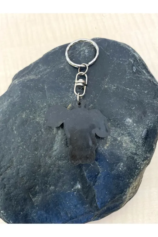 SANAT TACİRİ EKH353R7FGF78 Avrupa Silikon Anahtarlik Köpek Temali Anahtarlik