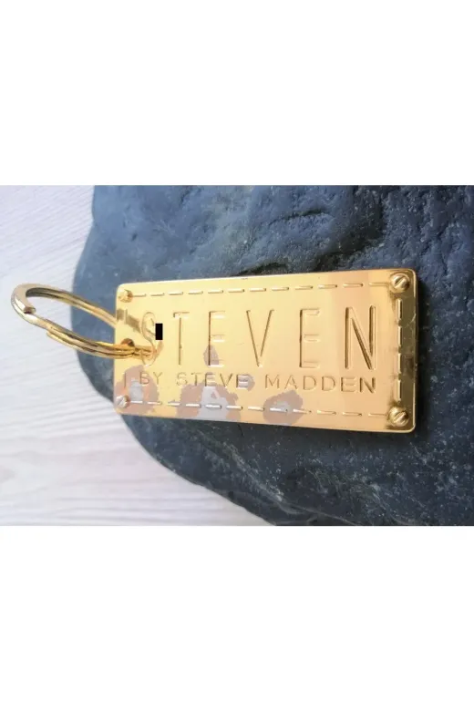 SANAT TACİRİ EKNSVBRU4ESD Vintage Steven Yazılı Anahtarlık Yurtdışı Metal Anahtarlık