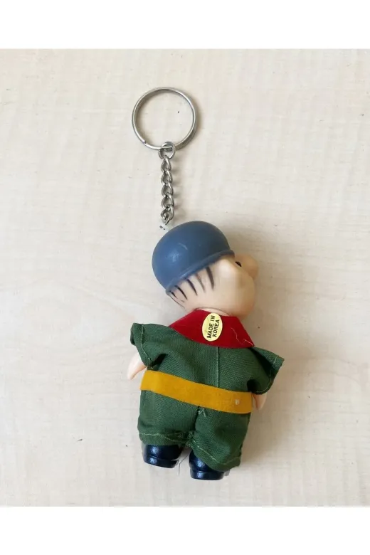 SANAT TACİRİ EKNSVBSEDWE55 Vintage Made In Kore Anahtarlık Plastik Anahtarlık No 3