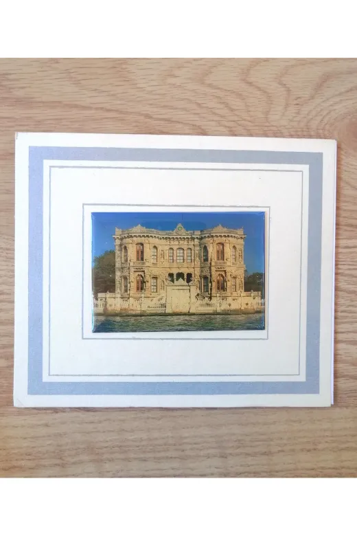 SANAT TACİRİ EKYR13112 Küçük Su Kasri Temali Metal Kartpostal